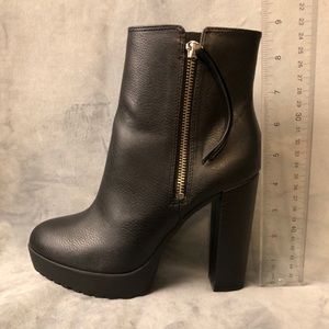 NWOT H&M Platform Ankle Booties 6M/EU37